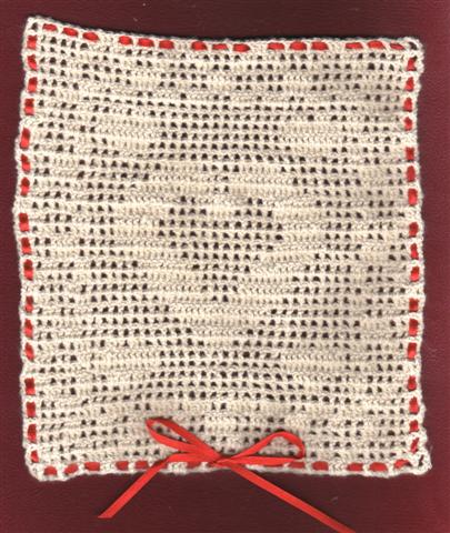 Filet Crochet Heart by Diane